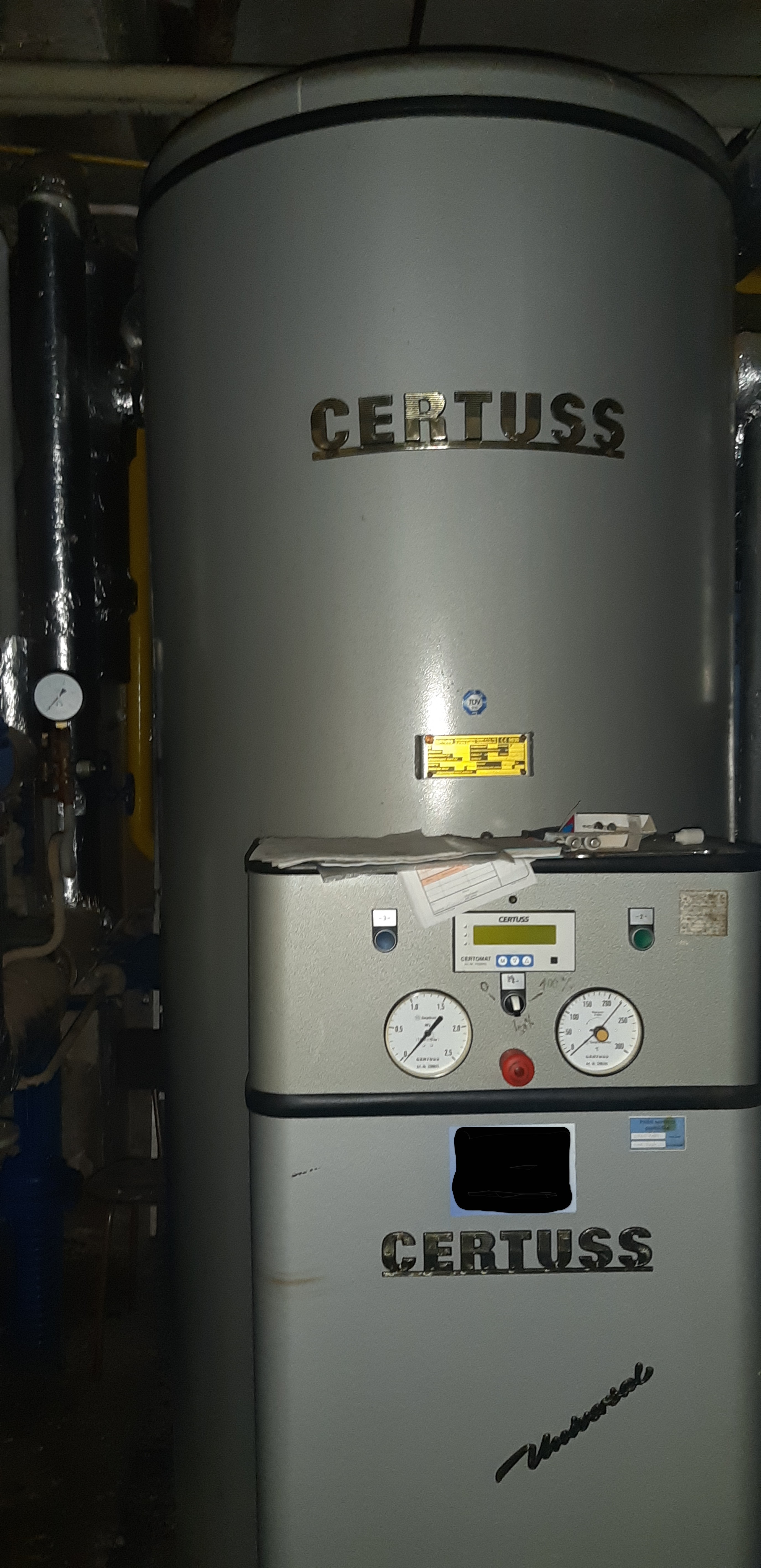 CERTUSS Steam Boiler